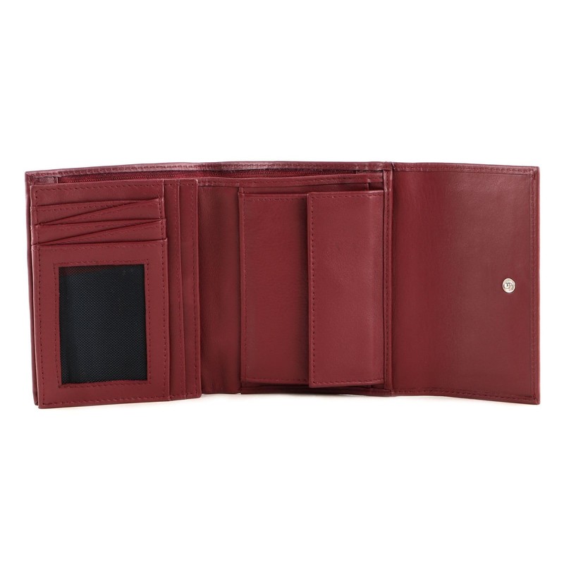 Voi Soft Jodie Leather Wallet 12 cm, granite, Elegant