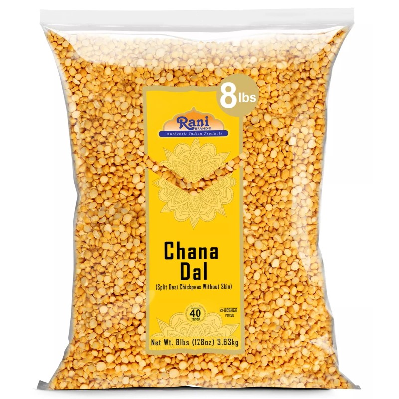 Rani Chana Dal (Split Desi Chickpeas without skin) Indian Lentils,