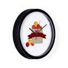 CafePress Crate of Tomatoes 10" Wall Clock for Livingroom, Kitchen,