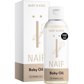 Naïf Sanftes Babyöl - 100ml - für Baby und Kind - Natürliche Inhaltsstoffe - Vegan