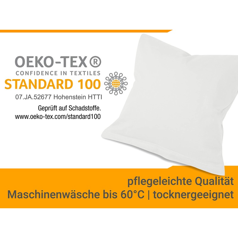 npluseins Double Pack Cotton Cushion Covers Modern Home Decoration in