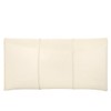 Faux Patent Leather Envelope Candy Clutch, Ivory Medium