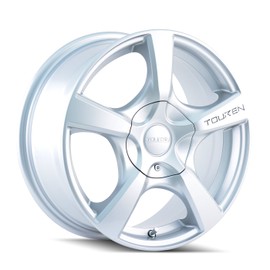 Touren 3190-6701S TR9 3190 Wheel with Hyper Silver Finish (16x7"/4x100mm)