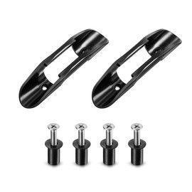 ZONADAH 2 Pcs Kayak Paddle Holder Universal Kayak Paddle Clips Boat Deck Mount Paddle Oars Keeper Marine Paddle Clip for Kayaks Canoes Kayak Accessories with Screws