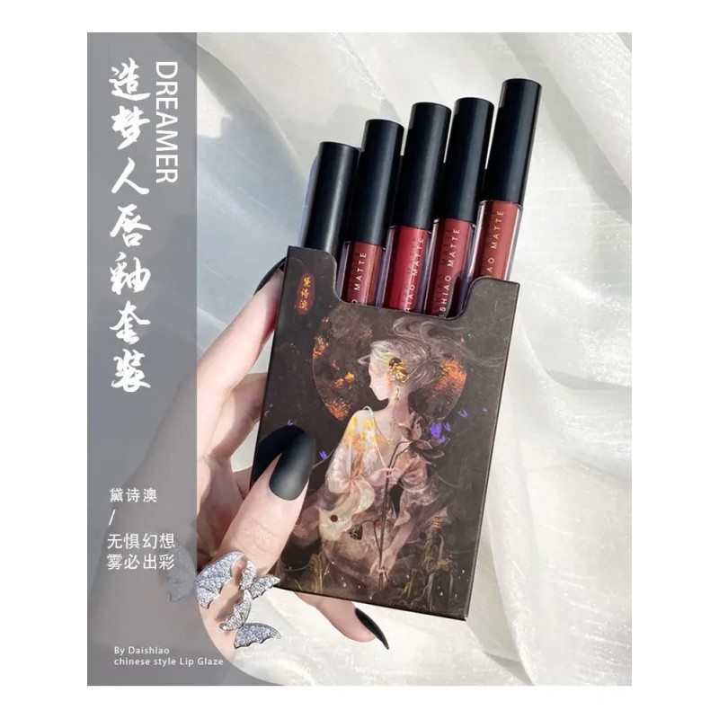 A Set De 5 Brillos De Labios Para Estudiantes, No