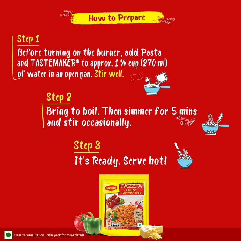 Maggi Nutri Licious Pazzta - Tomato Twist (64 g)