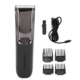 Electric Hair Clipper for Men, Rechargeable Hair Trimmer Electric Shaver, Haircut Grooming Trimmer Men Set with 4 Guided Combs for Home Salon Use