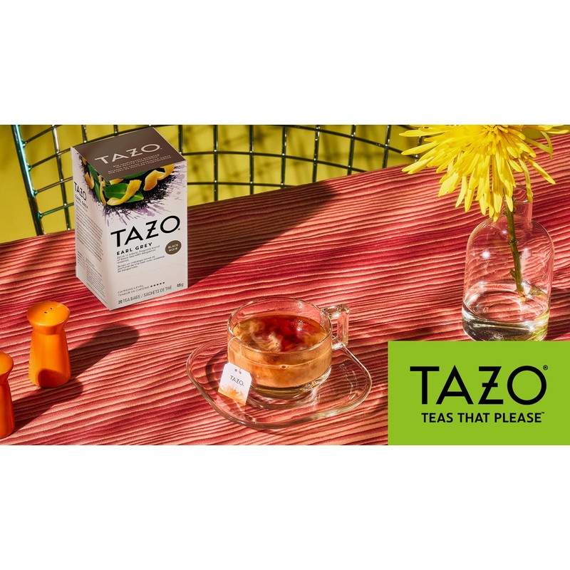 Tazo All Natural Black Tea Earl Grey -- 20 Tea