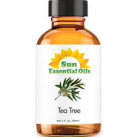 Sun Essential Oils 2oz - Tea Tree Essential Oil - 2 Fluid Ounces