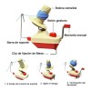 Kit Devanadora De Estambre Manual Bobinadora De Bolas Hilo