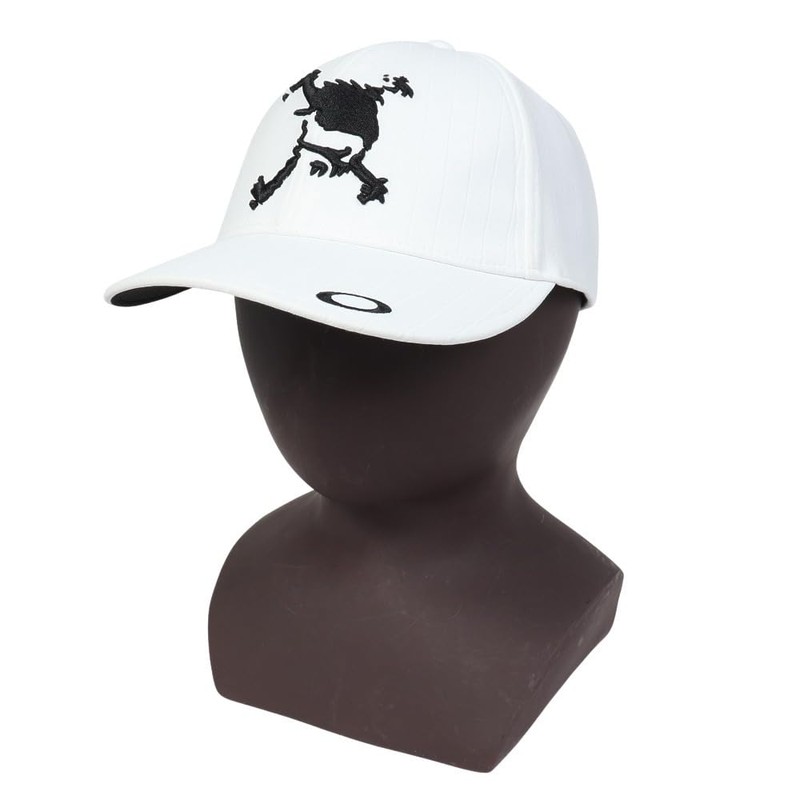 Oakley SKULL STAPLE CAP FA 24.0 Cap, (100) WHITE