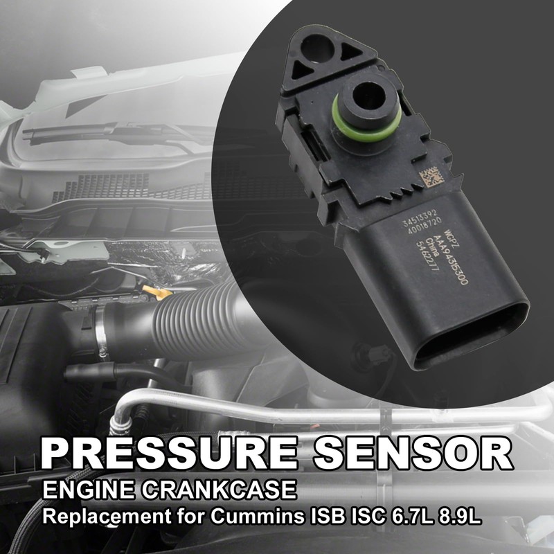 Engine Crankcase Pressure Sensor Replacement for Cummins ISB ISC 6.7L