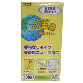 Okamoto Gloves Tight Rubber Gloves, M, Pack of 100