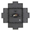 Timelike Modern DIY Frame Clock - White, 40*40*4.5cm, Battery Powered,