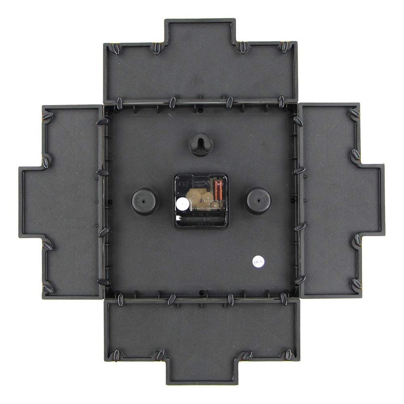 Timelike Modern DIY Frame Clock - White, 40*40*4.5cm, Battery Powered,