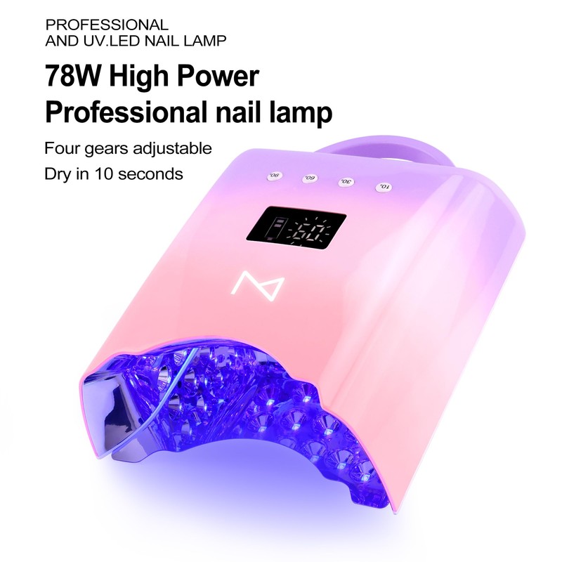 M - NEO Cordless & Rechargeable Nail Curing Lamp 78W