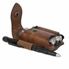 TOURBON Men Leather EDC Organizer Sheath Handmade Tactical Multitool Pouch