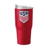 Logo Brands USA Men's National Soccer 30 oz Tumbler -Powder