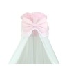 TupTam Baby Bed Canopy with Bow Transparent -