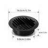 4 Inch Stainless Steel Vent Round Black Soffit Vent Cover