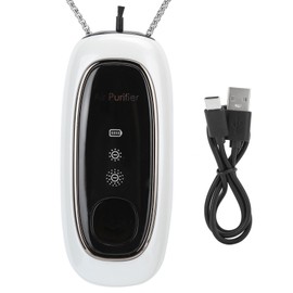 Small Mini Carry Air Purifier Portable Hanging Neck Air Cleaner Equipment Accessorywhite