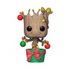 Guardians of the Galaxy Bobble-Head Figurine Groot Christmas Funko Pop