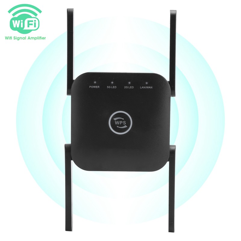 Wireless Wifi Repeater Signal Amplifier Range Extender Computer Supplies AC