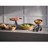 APS 1053 Mango Wood Bowl with Epoxy Resin Coating Inside,