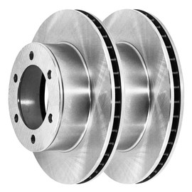 AutoShack Front Brake Rotors Pair of 2 Driver and Passenger Side Replacement for 1995-2004 Toyota Tacoma 1996-2002 4Runner 2.4L 2.7L 3.4L V6 4WD RWD 11.68 Inch Diameter 6-Lugs R41167PR