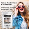 Hair Fibers Spray Refill Powder 100 Grams,Medium Brown,Thinning Fine Hair