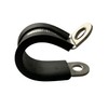 On1shelf 10x 21mm Rubber Lined P Clips Hose Pipe Clamp