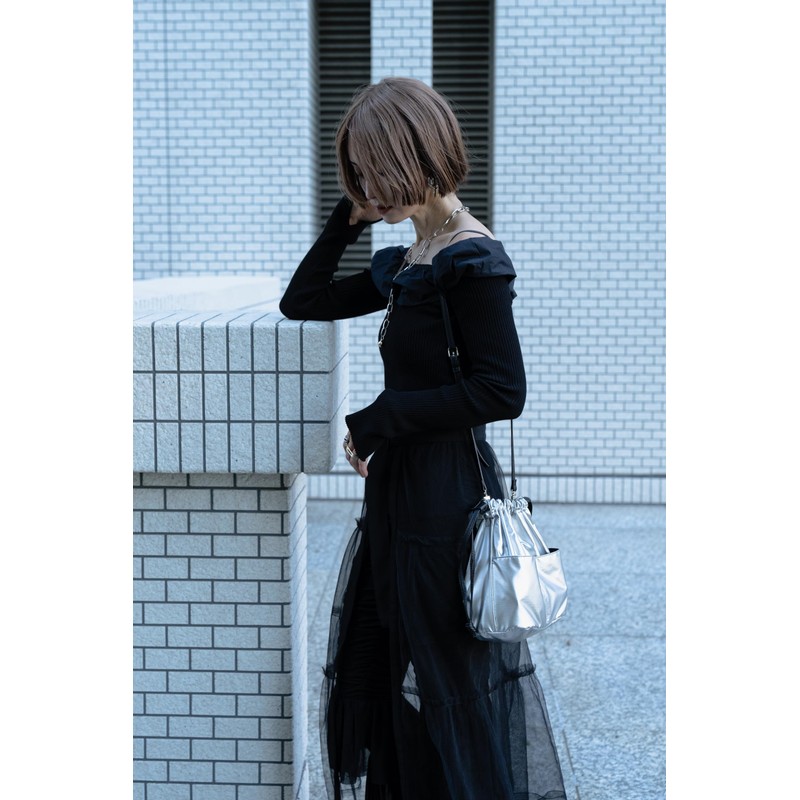 Rename RSG23136 3-Way Shiny Drawstring Tote Shoulder Bag