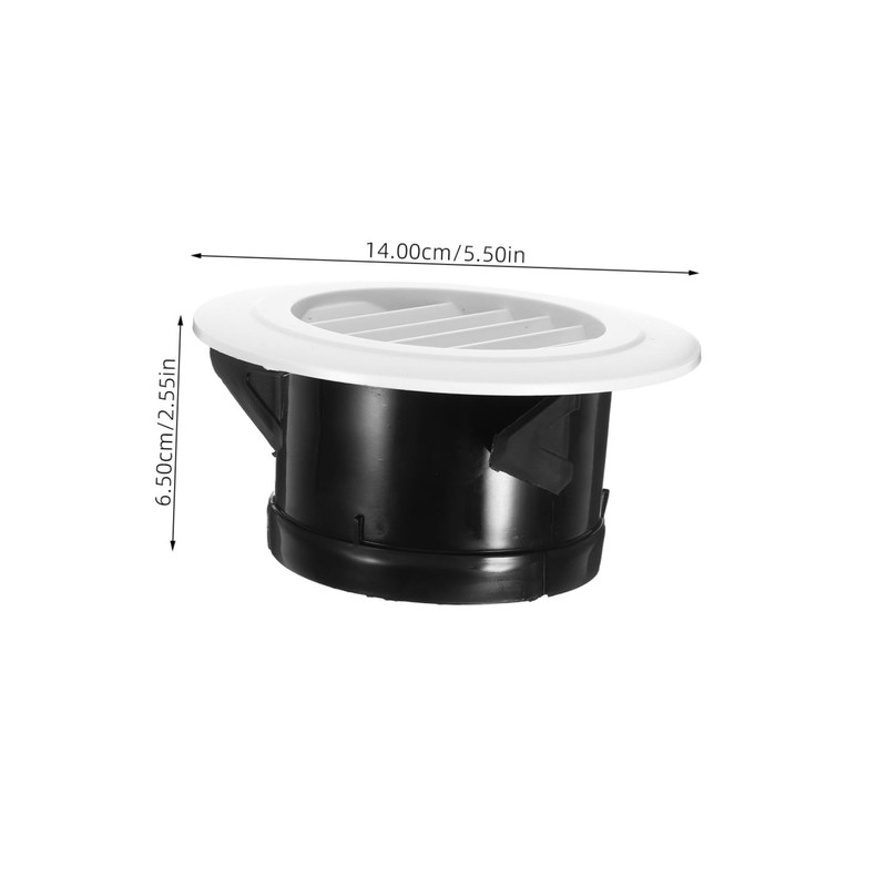 Levemolo Round Air Vent Cover Soffit Vent for Ceiling Wall