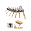 7pcs Woodworking Countersink Drill Bit Set Woodworking Carpentry Reamer Boring