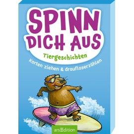Spinn dich aus – Animal Stories: Draw Cards & Tell It | Creative Narrative Card Game for Children from 6 Years