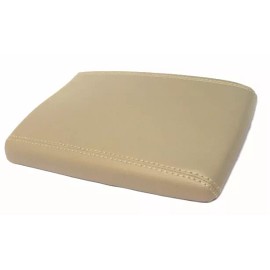 Kar Designers Fits 16-20 Lexus RX 350 Beige Real Leather Center Console Lid Armrest Cover