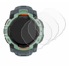 Savvies Screen Protectors for Garmin Instinct 3 AMOLED Pack of 6
