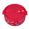 Portable Lunch Box, 2 Layer Containers for School, Work, Camping