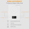 MEGAWISE Precision Coffee Scale,High Precision to 0.005oz, Waterproof Tempered Glass,