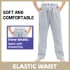 WEEOATAR Unisex Fistula Pants Catheter Trousers Incontinence Pants,Loose Fit,Hidden Pockets