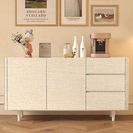 Amiya Grasscloth Cream Wallpaper Peel and Stick Beige Textured Fabric Linen Contact Paper Self Adhesive Removable Wall Paper for Bedroom Cabinet Liners Decor 17.3"x160"