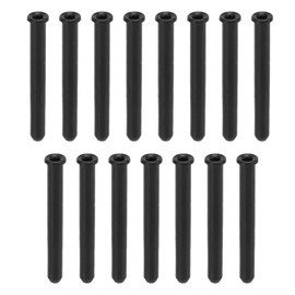 15pcs/set Tennis Racket Wire Protection Tube Durable Tennis Racket Stringing Tools4.0x35mm Double Wire Hole