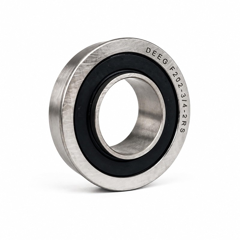 DEEG Flange Ball Bearing ID 3/4" x OD 1-3/8" for