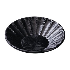 Fukui Craft 81015430 4 Inch Chrysanthemum Chisel Tea Holder Black