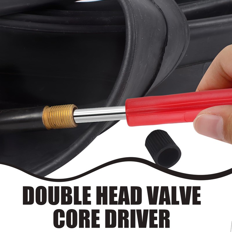 Mewflew Two Sided Valve Remover Tool Car Tyre Removal Tool