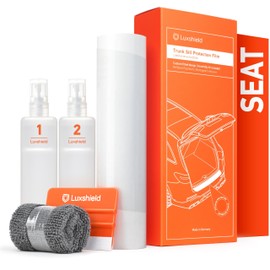 Luxshield Boot Sill Protector Film, Includes Professional Squeegee, Bumper, Scratch and Paint Protection Film