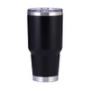 Muka 30 Oz. Stainless Steel Tumbler, Durable Powder Coated Insulated