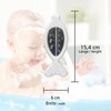 Lantelme Bath Thermometer for Baby, Children | Fish Colour White