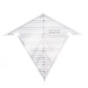 Sewing Wedge Ruler 60 Degree and 120 Degree Acrylic Transparent