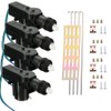 Etopar 4 X Black Car Motor Universal Heavy Duty High